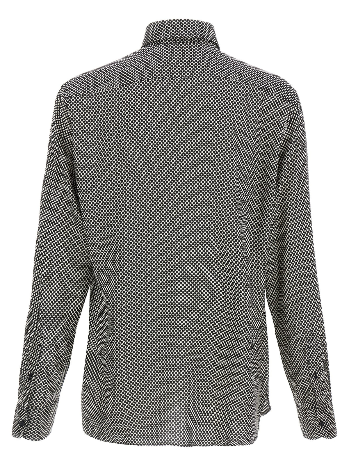 Tom Ford Polka Dot Shirt White