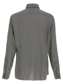 Tom Ford Polka Dot Shirt White