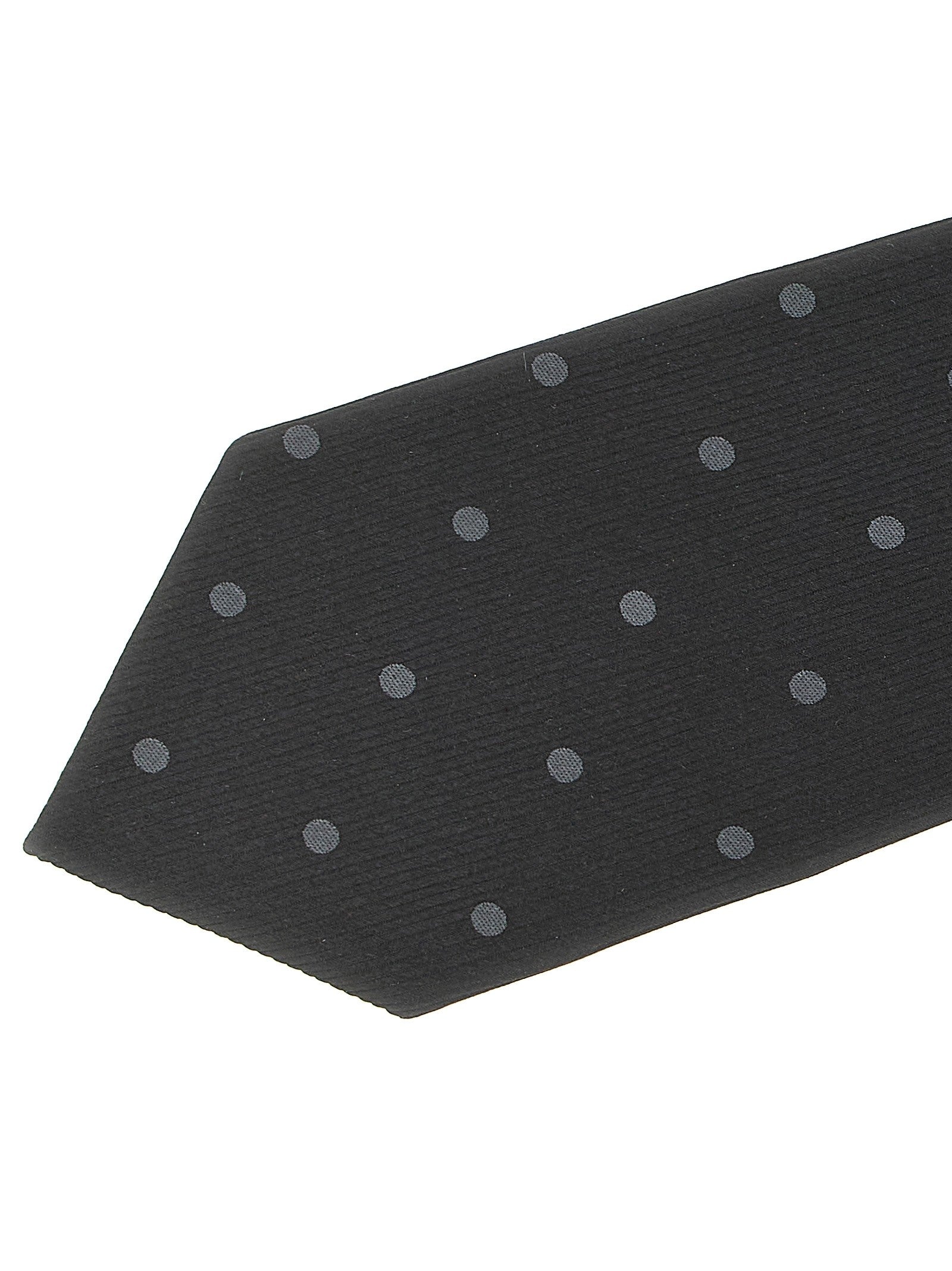 Tom Ford Polka Dot Silk Tie Black