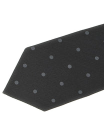 Tom Ford Polka Dot Silk Tie Black