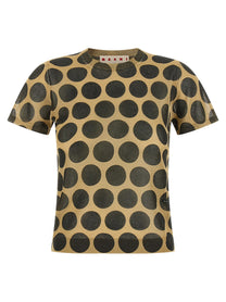 Marni Polka Dot Sweater Yellow