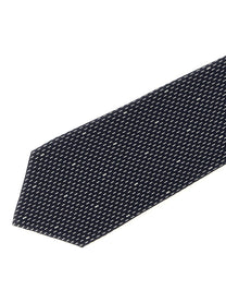Saint Laurent Polka Dot Tie Blue