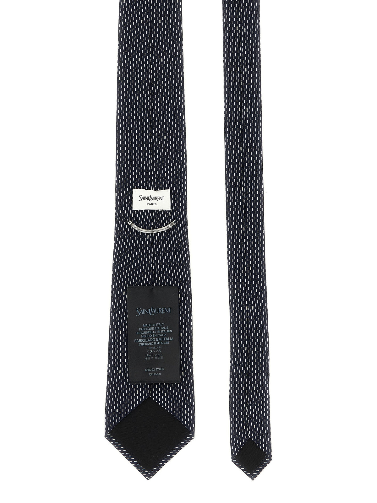 Saint Laurent Polka Dot Tie Blue, view 2