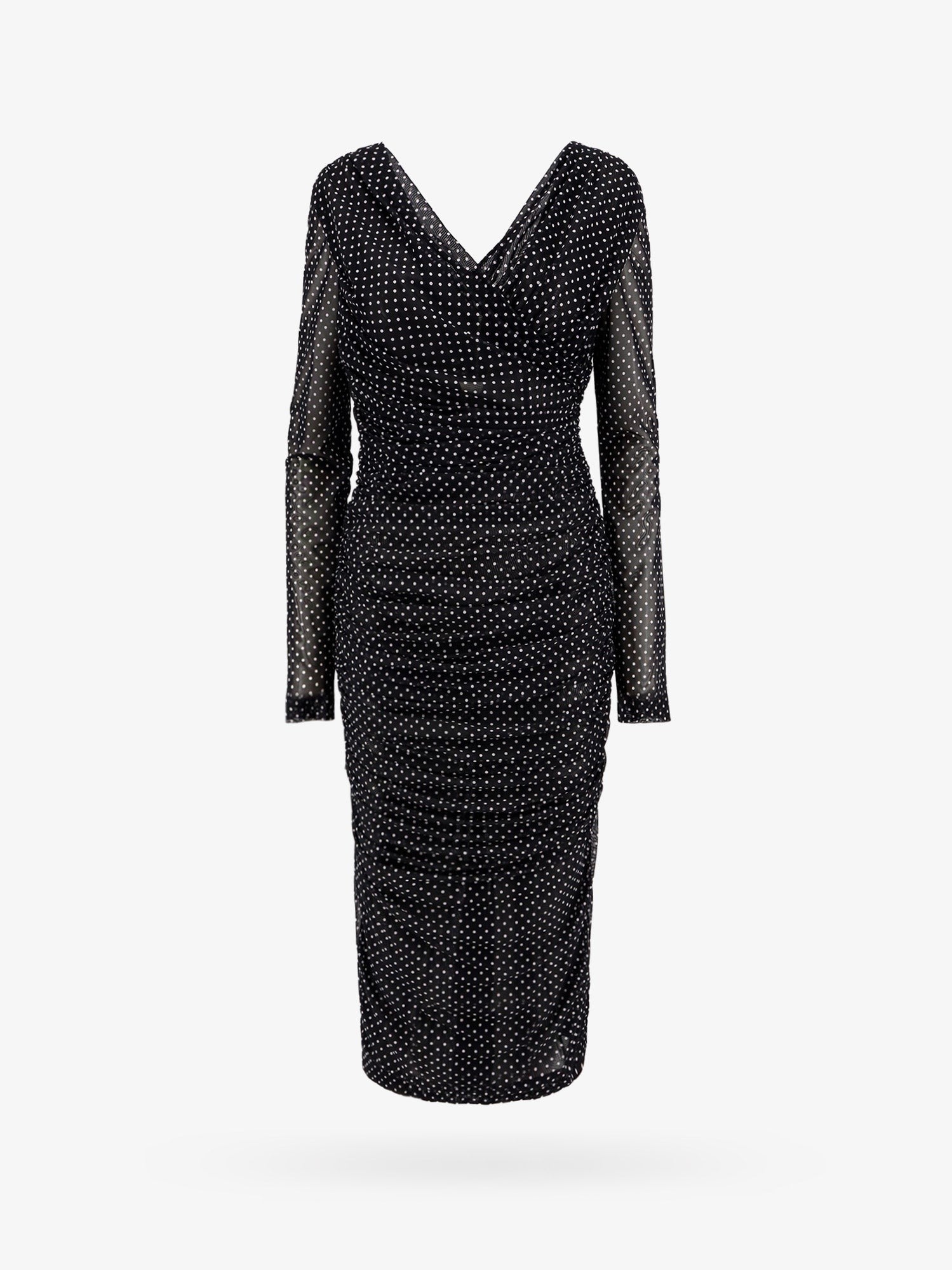 Dolce &amp; Gabbana Women's Polka Dots Dress Black