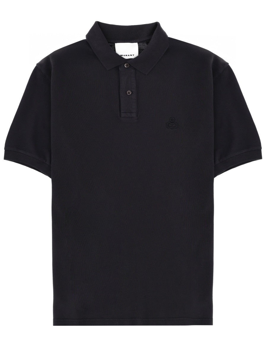 ISABEL MARANT Men's Polo Afko Black