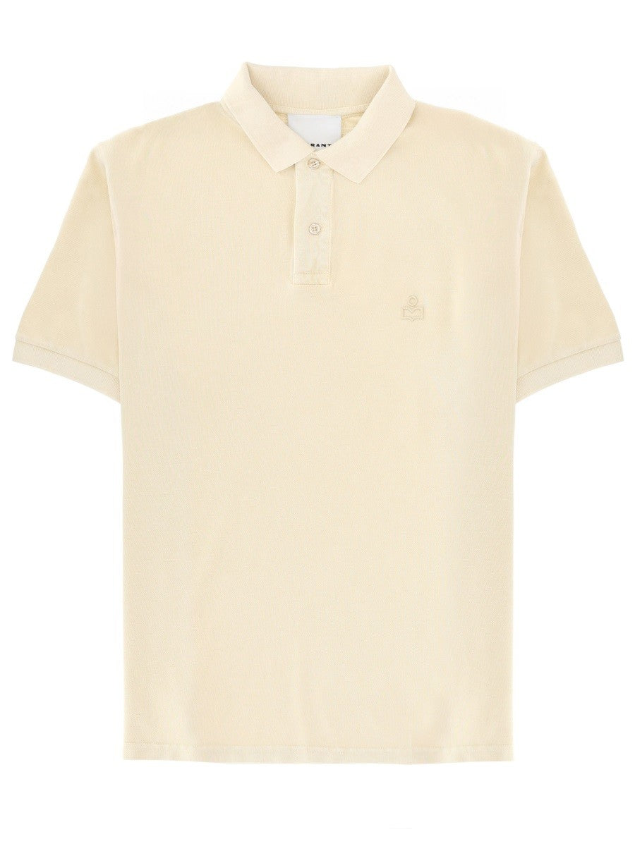 ISABEL MARANT Men's Polo Afko Yellow
