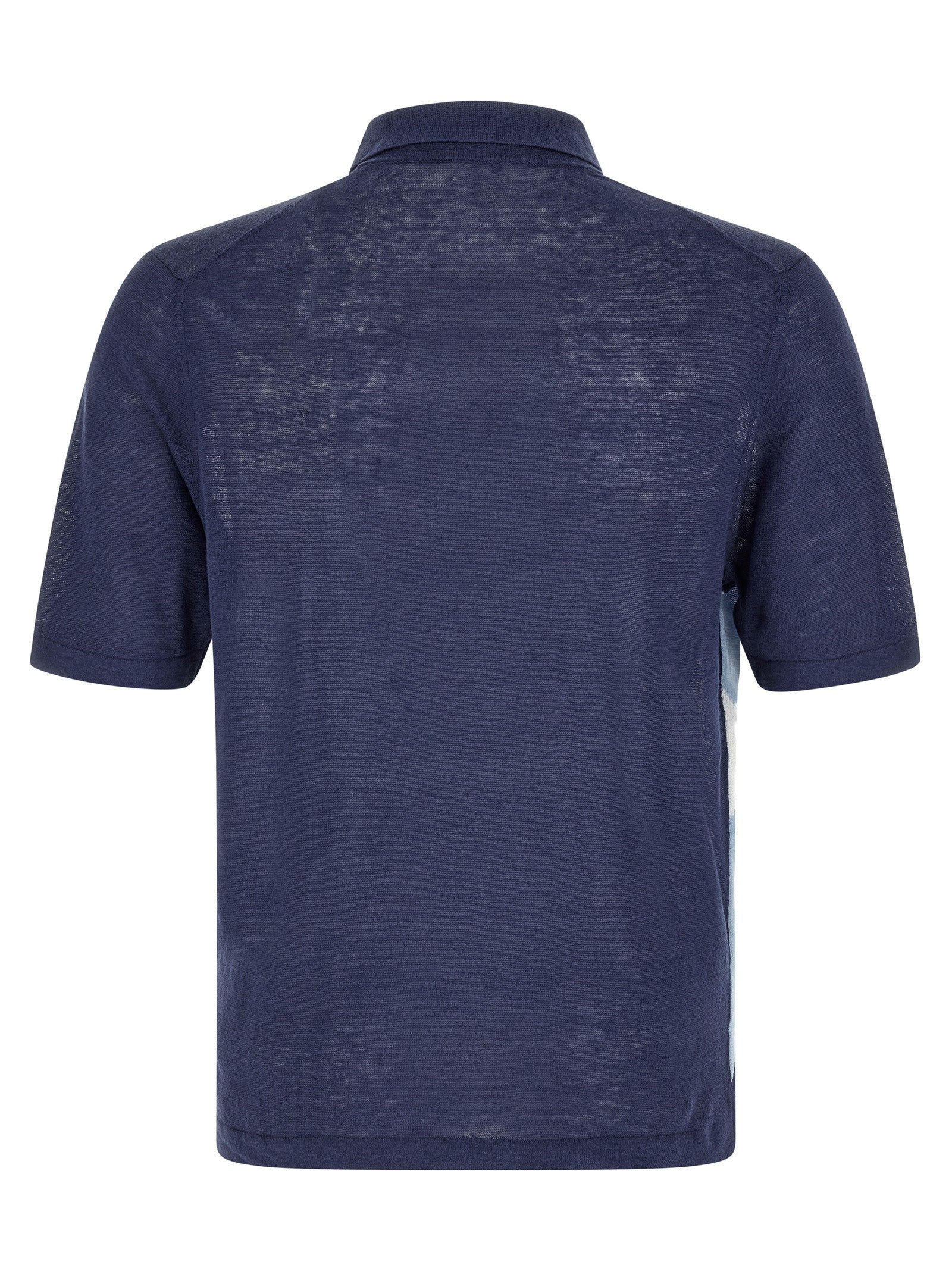 Ballantyne Polo Argyle Blue