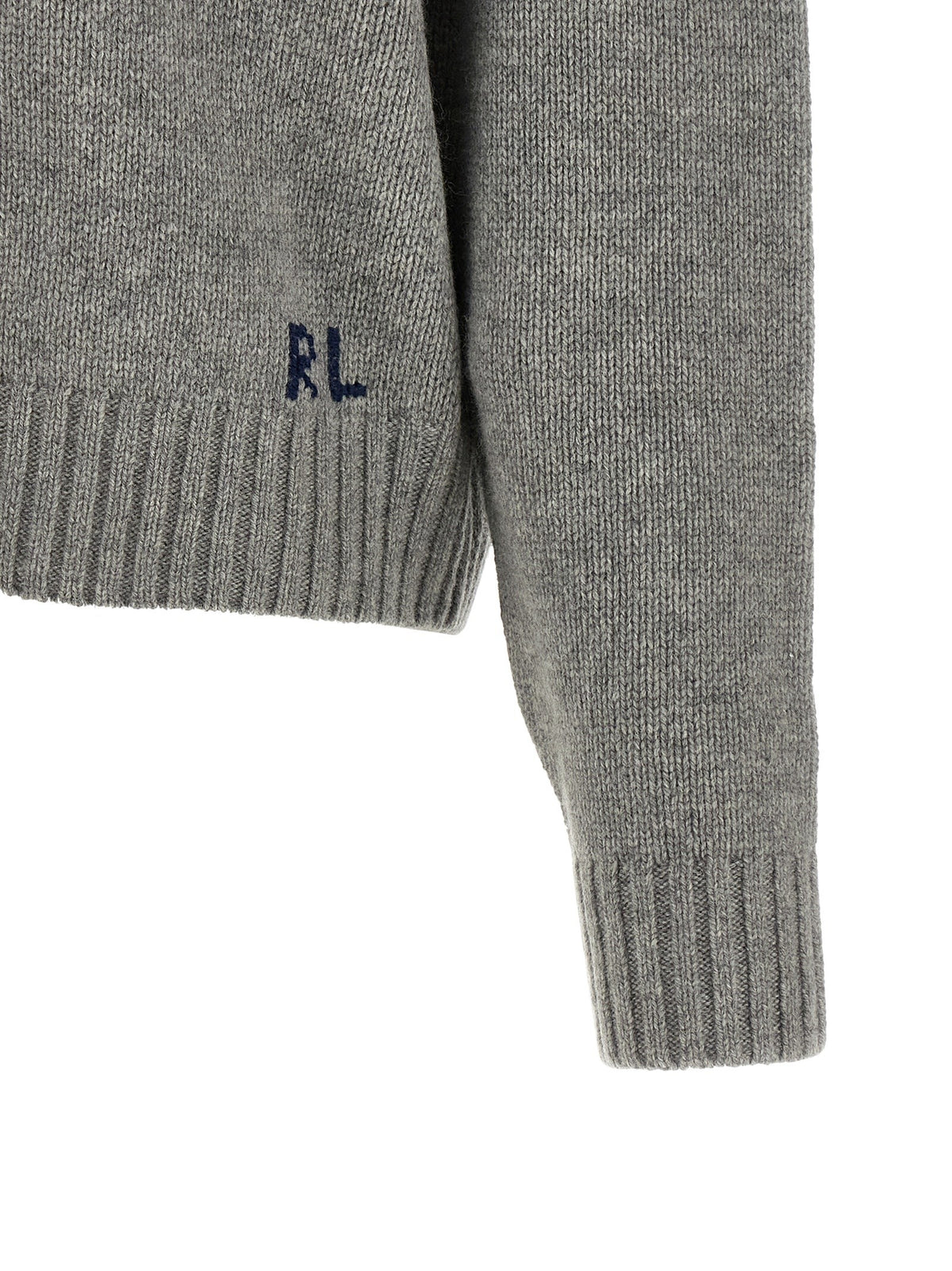Polo Ralph Lauren Polo Bear Intarsia Sweater Grey