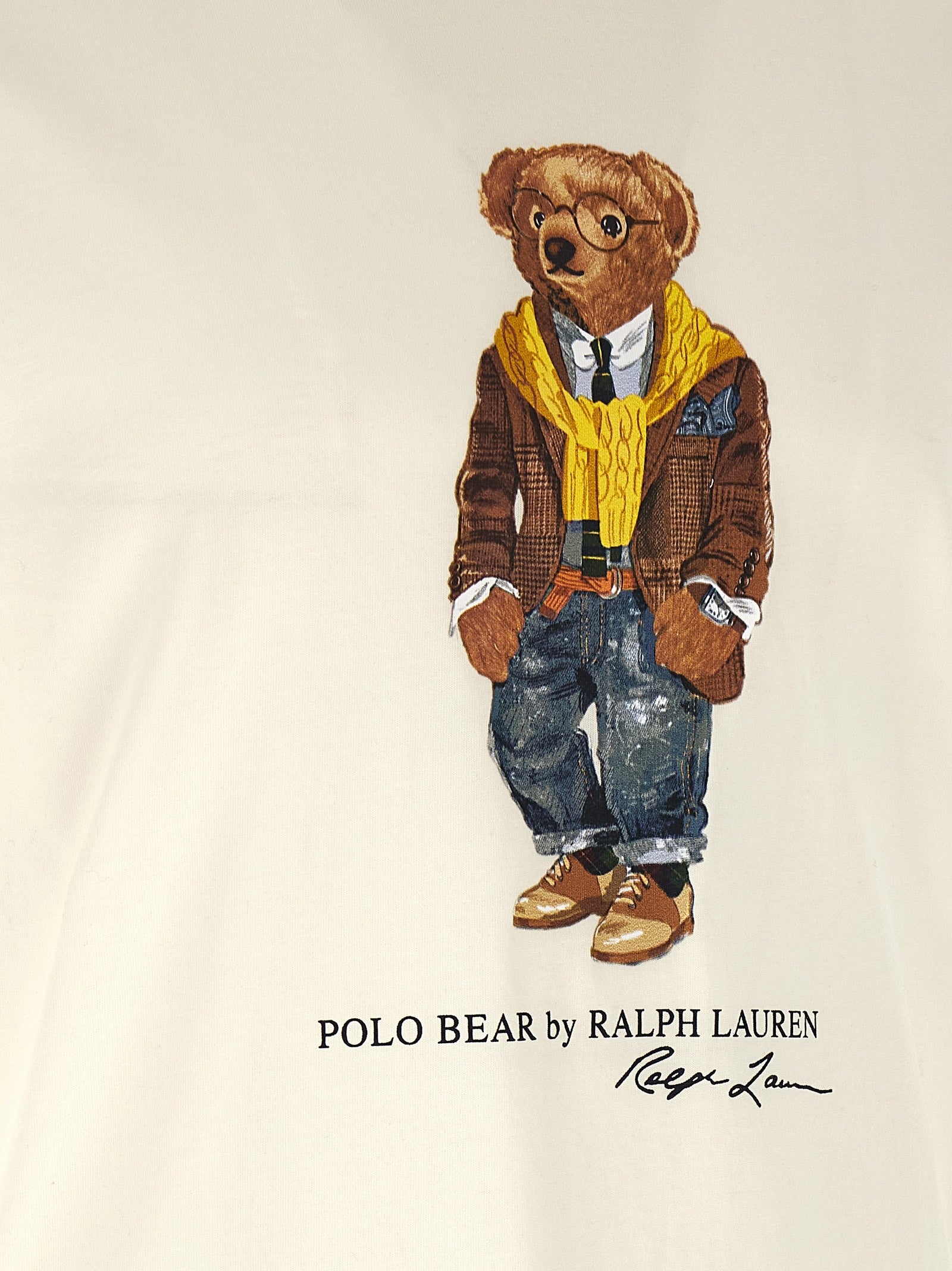 Polo Ralph Lauren Polo Bear Shirt White