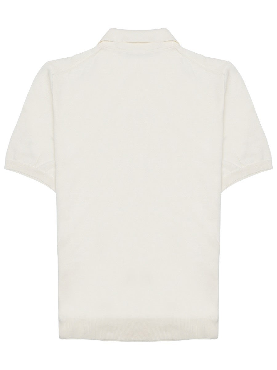 Luigi Gentile Men's Polo Capri White, view 2