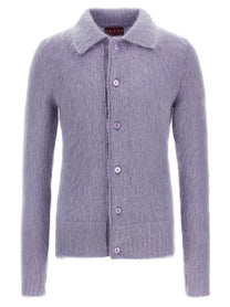 Gucci Polo Cardigan Purple