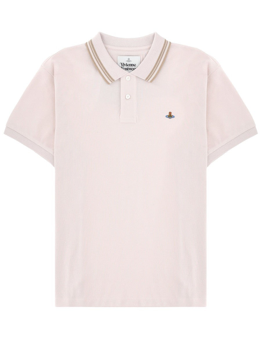 Vivienne Westwood Men's Polo Classic Purple