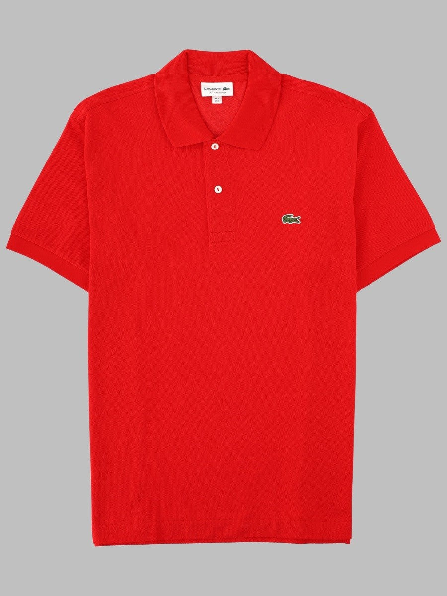 Lacoste Men's Polo Con Red