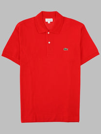 Lacoste Men's Polo Con Red