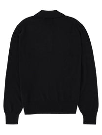 Ami Paris Men's Polo Black, view 2