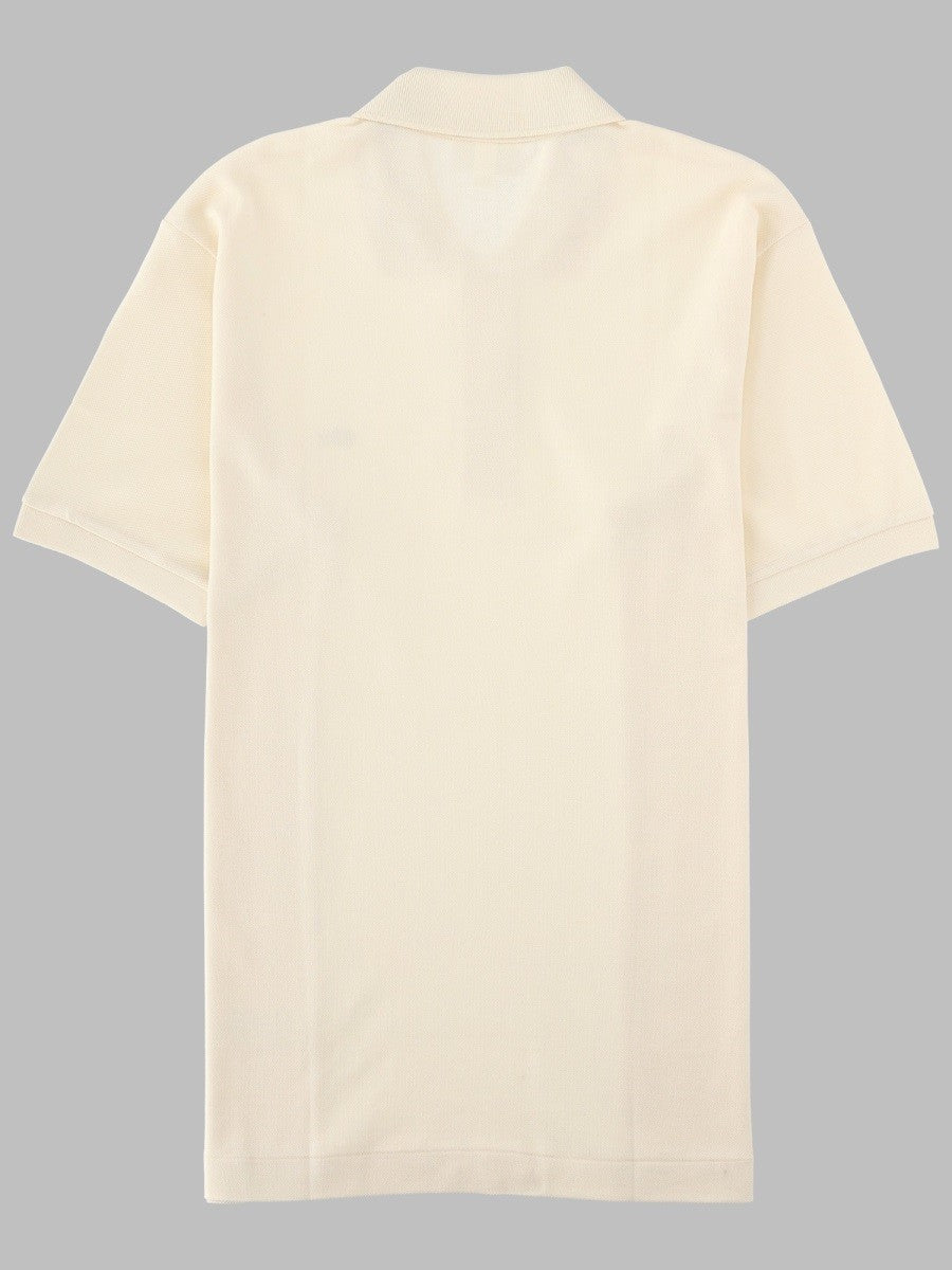 Lacoste Men's Polo Con White