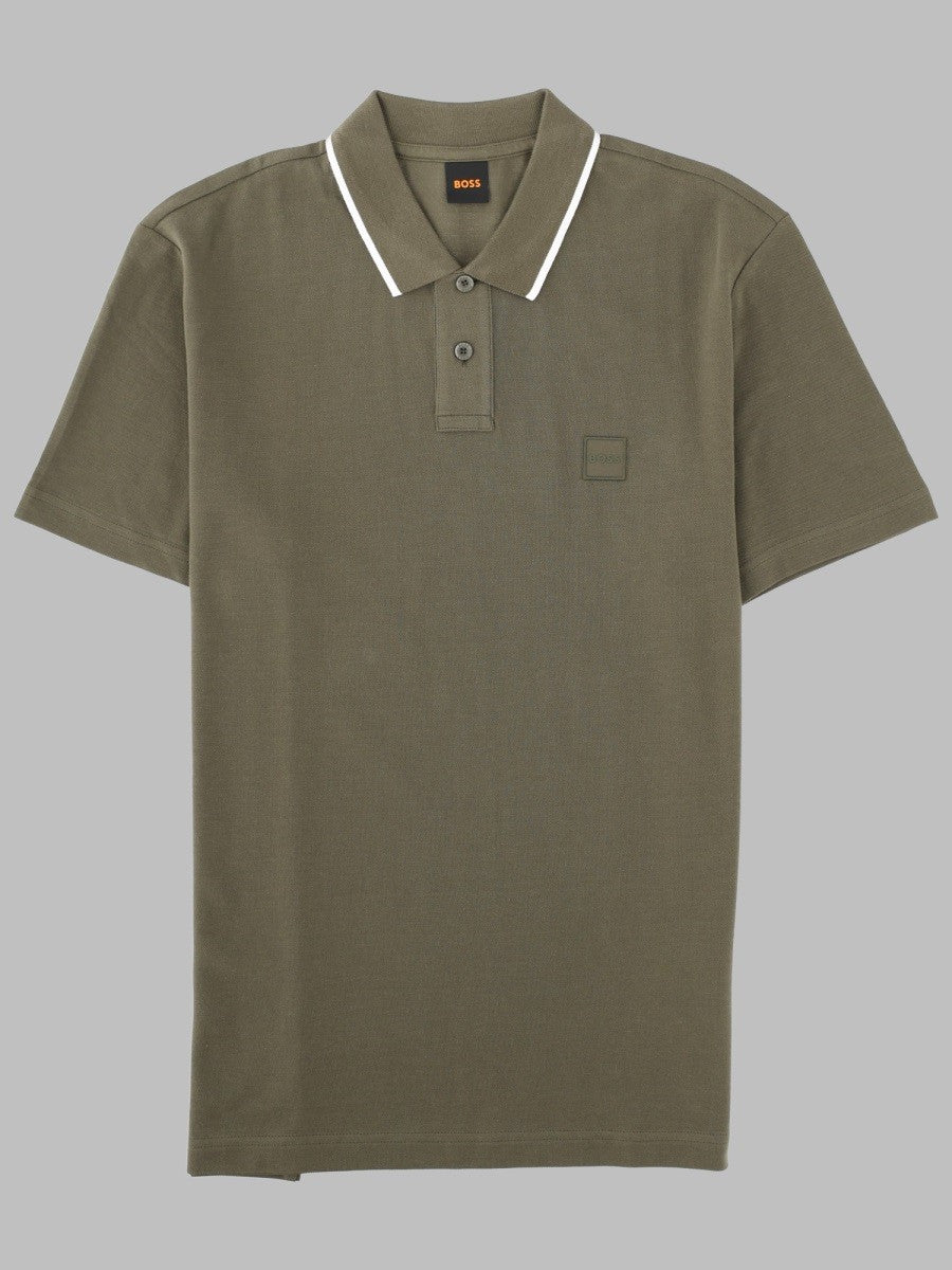 BOSS Men's Polo Con Green