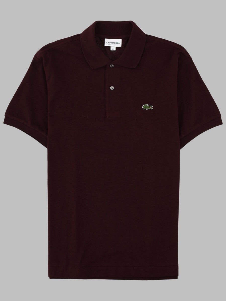 Lacoste Men's Polo Con Brown