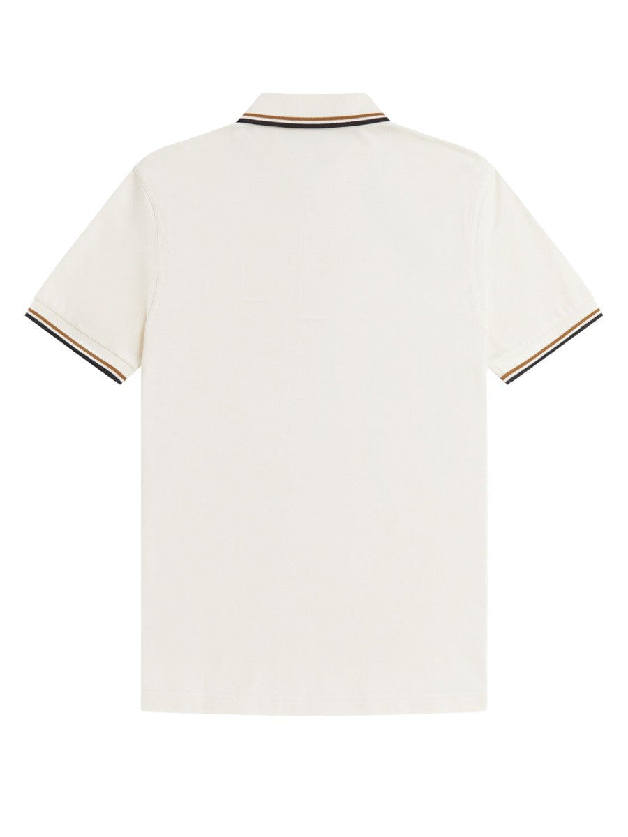 Fred Perry Men's Polo Con White