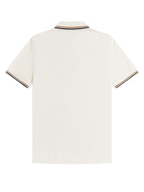 Fred Perry Men's Polo Con White