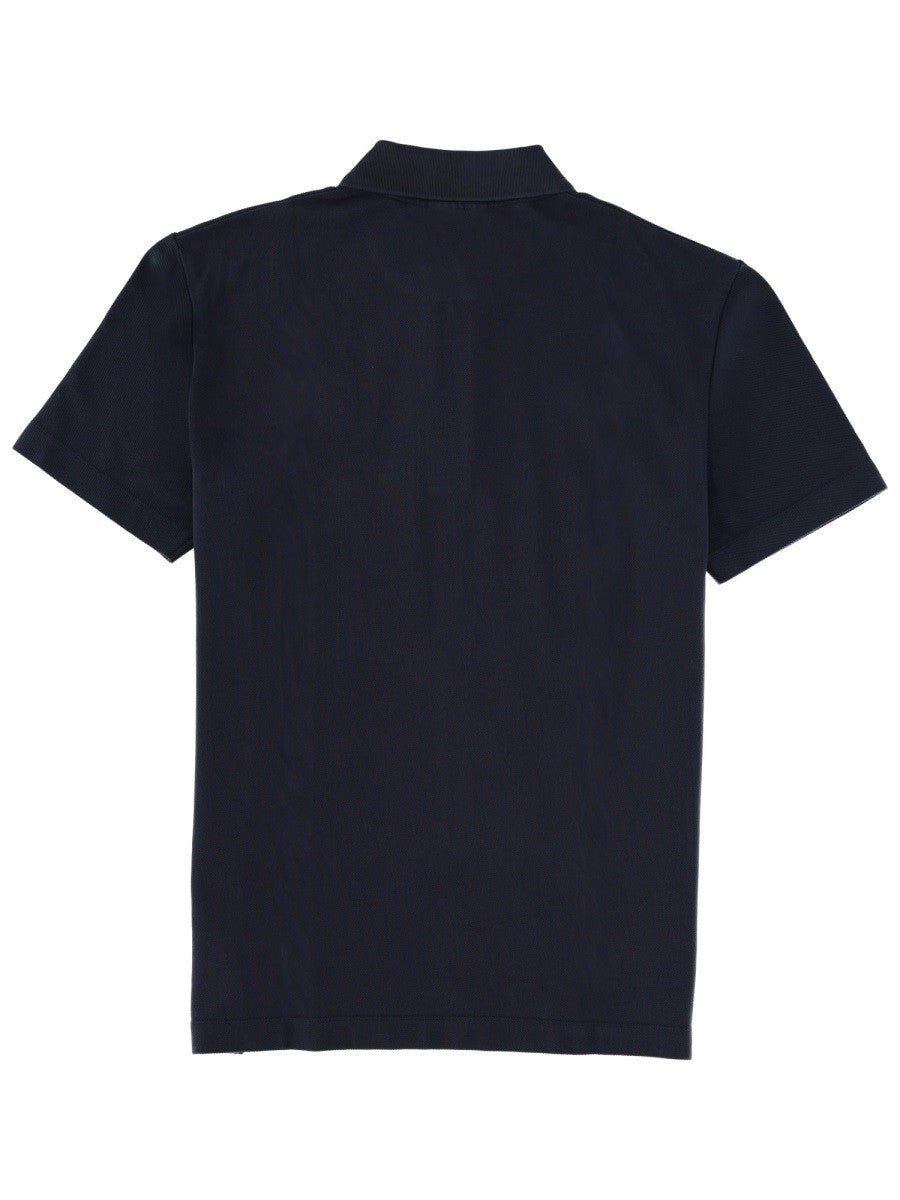 Maison Kitsuné Men's Polo Blue