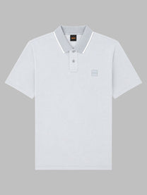 BOSS Men's Polo Con Grey