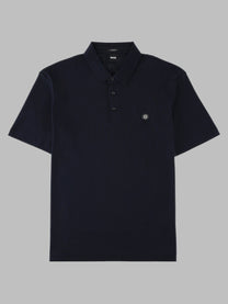 BOSS Men's Polo Con Blue