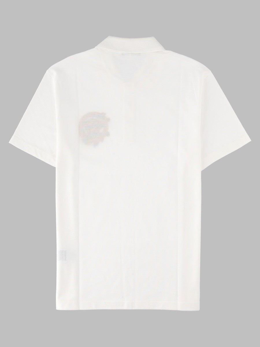 Versace Men's Polo Con White