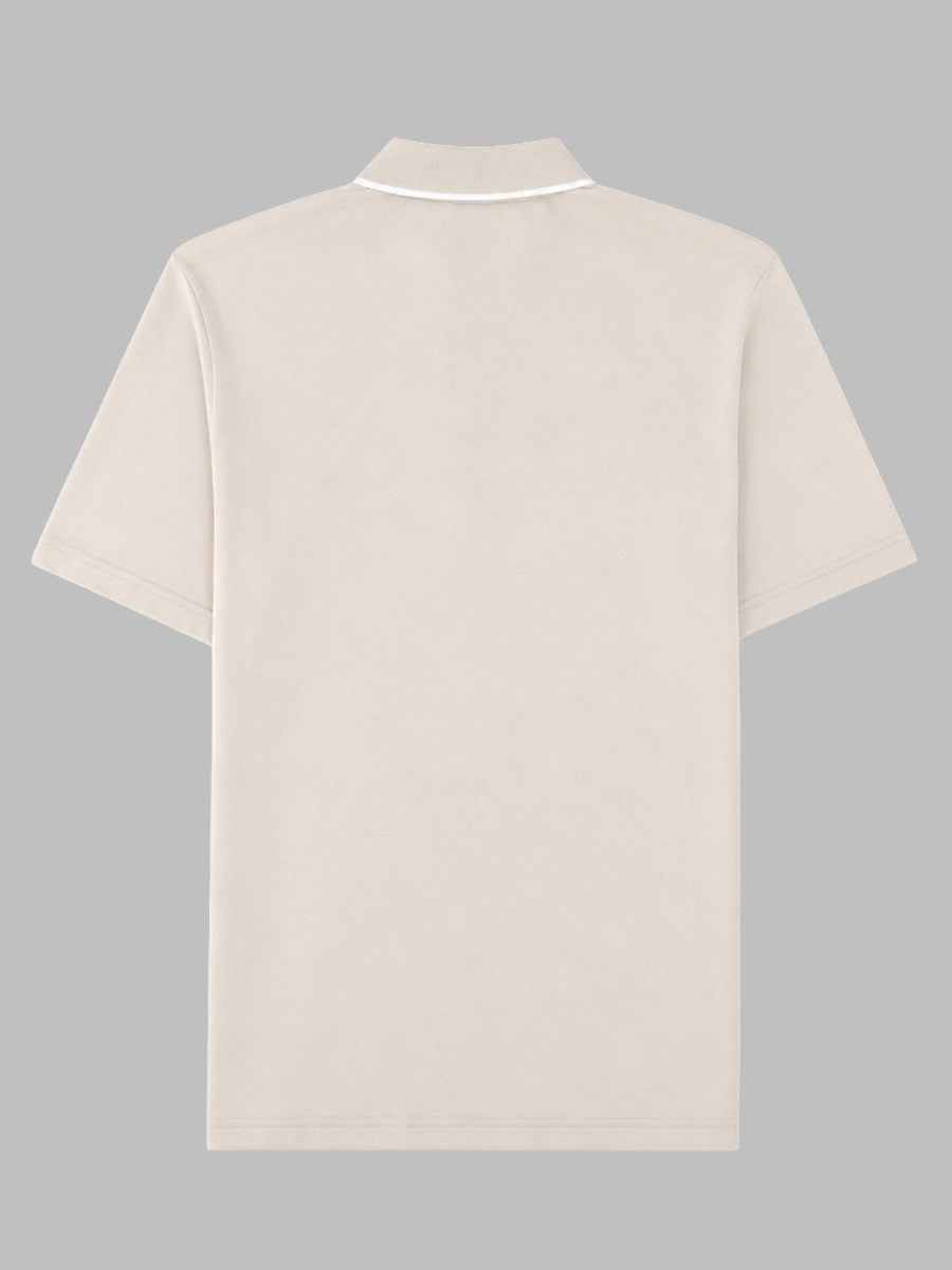 BOSS Men's Polo Con Beige
