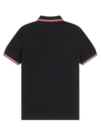 Fred Perry Men's Polo Con Black