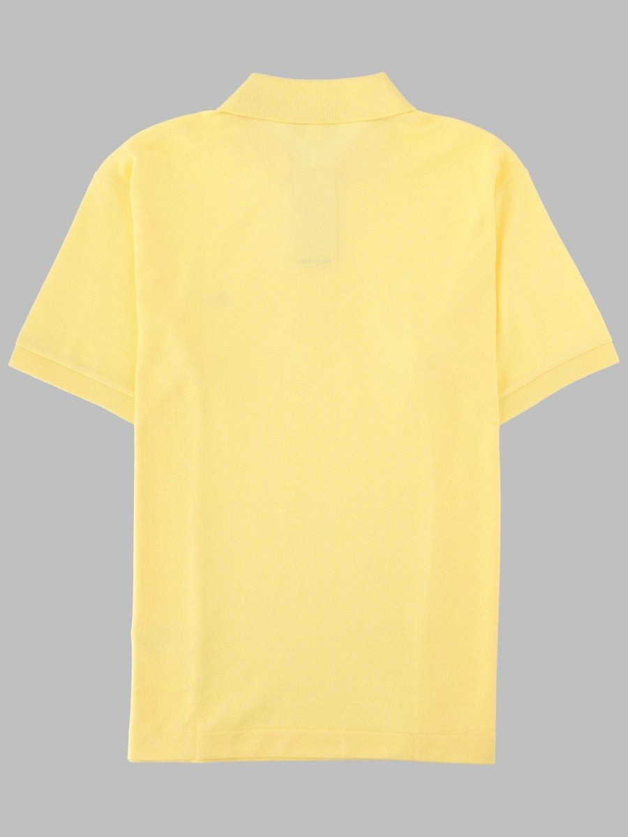 Lacoste Men's Polo Con Yellow