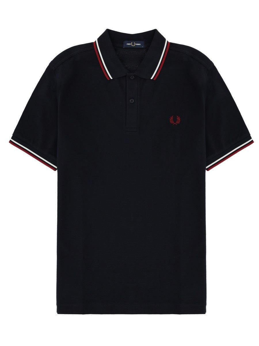 Fred Perry Men's Polo Blue
