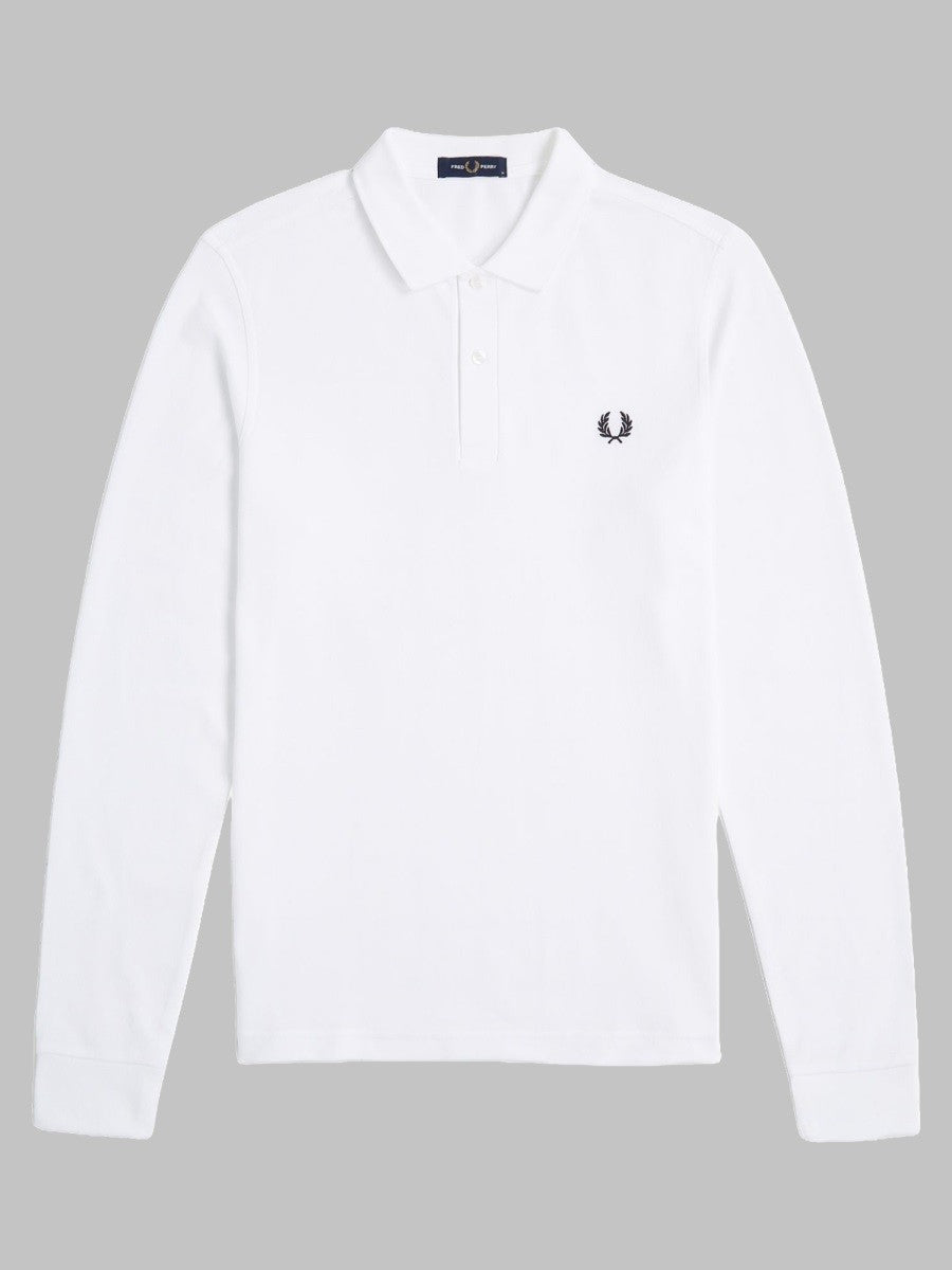 Fred Perry Men's Polo Con White
