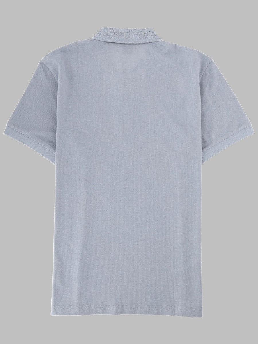 BOSS Men's Polo Con Grey