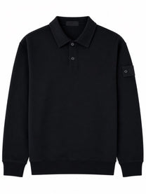 Stone Island Men's Polo Con Patch Blue