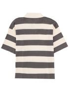 Ami Paris Men's Polo with Patch Multicolor, view 3