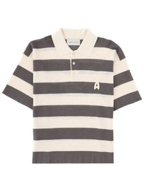Ami Paris Men's Polo with Patch Multicolor