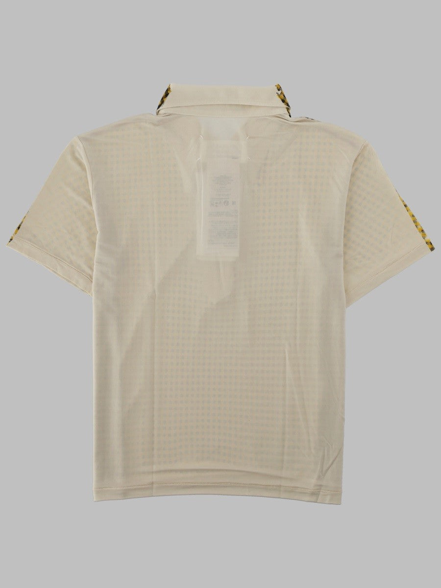 Maison Margiela Women's Polo Con Stampa Yellow