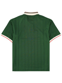 Drôle de Monsieur Men's Polo Hibiscus Green
