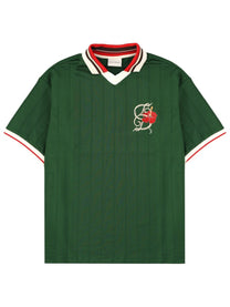 Drôle de Monsieur Men's Polo Hibiscus Green