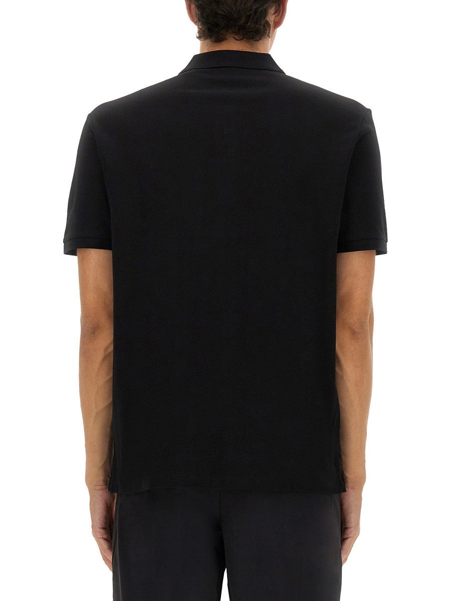 HUGO BOSS Men's Polo Donos Black