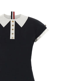 Thom Browne Polo Dress Blue