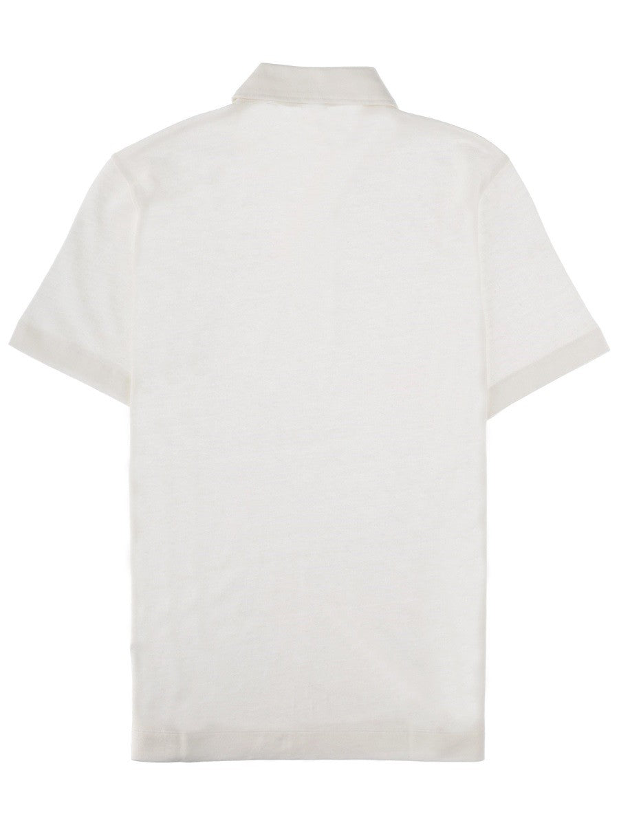 BOSS Men's Polo Press White, view 2