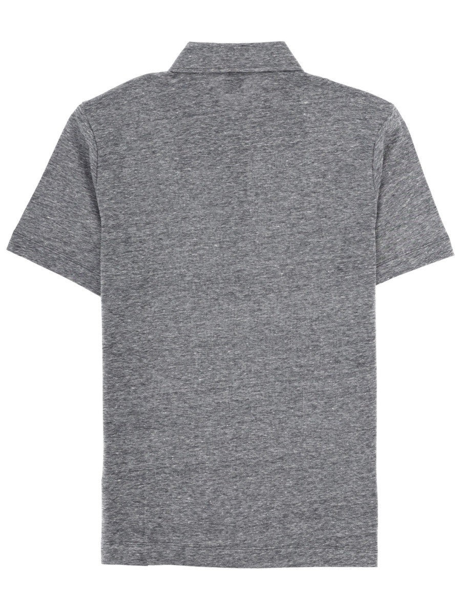 BOSS Men's Polo Press Grey