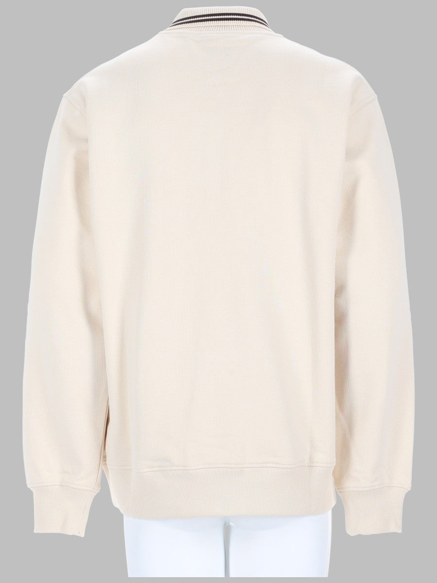 Drôle de Monsieur Men's Polo in Cotone Con Beige