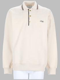 Drôle de Monsieur Men's Polo in Cotone Con Beige