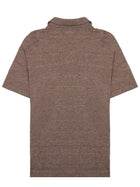 Luigi Gentile Men's Cotton Polo Brown, view 2