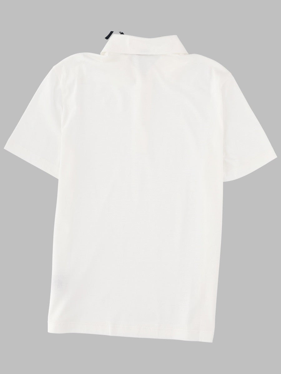 Herno Men's Polo in Cotone White