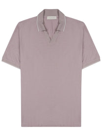 Luigi Gentile Men's Polo in Cotone Blue