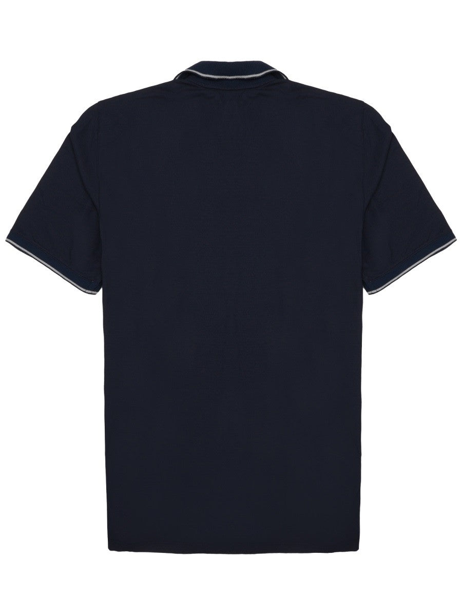 Luigi Gentile Men's Polo in Cotone Blue